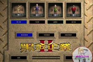 黑金企业2 电脑游戏 繁体中文版 支援win11 win10 win7